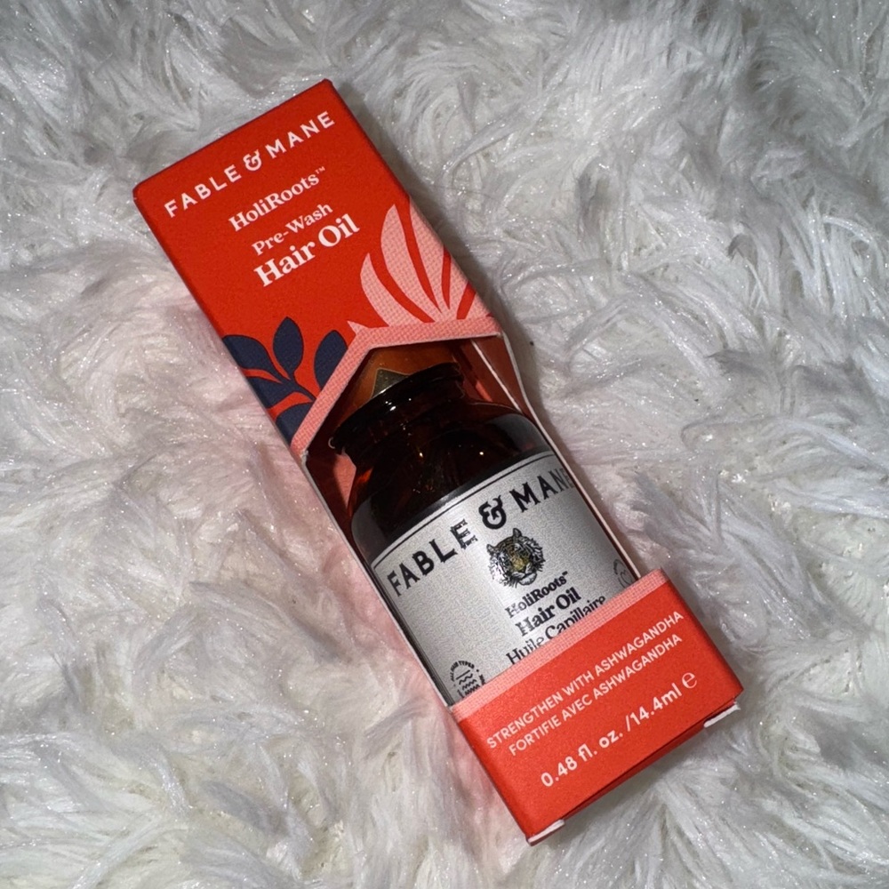 FINAL PRICE NWB Fable & Mane HoliRoots Hair Oil Mini